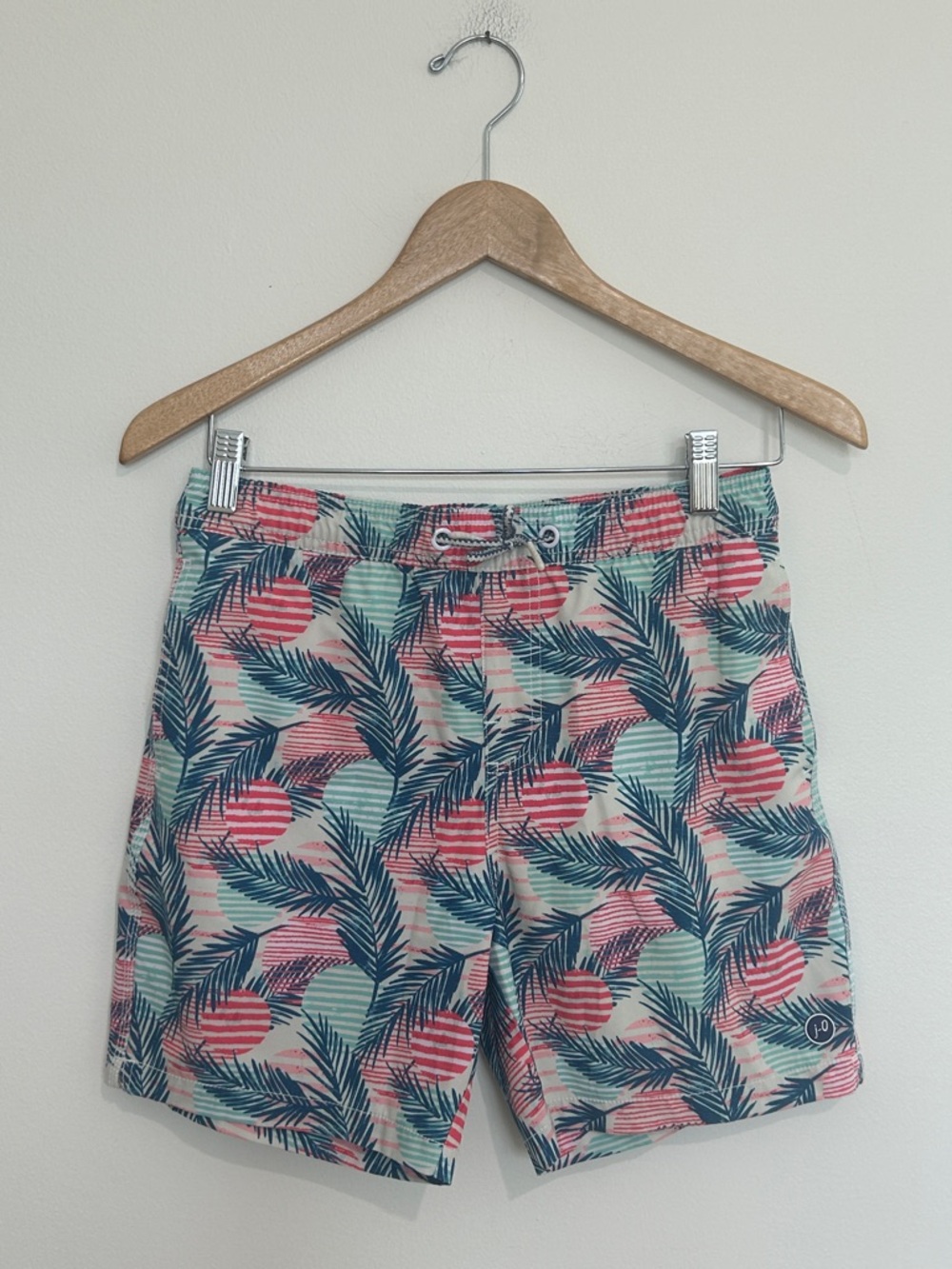 Johnnie-O Boys Tropical Swim Trunks Size 14